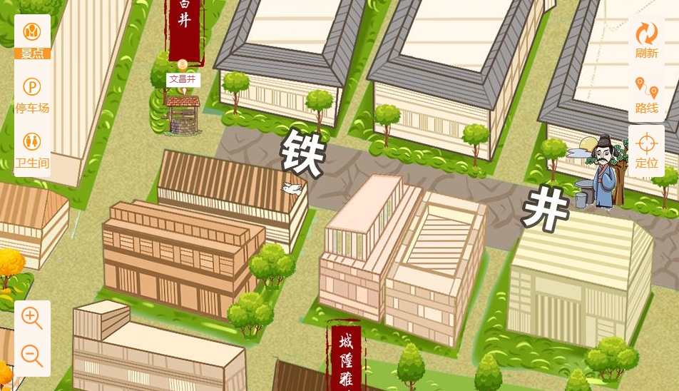 齐河智慧景区：手绘地图与语音导览的完美融合