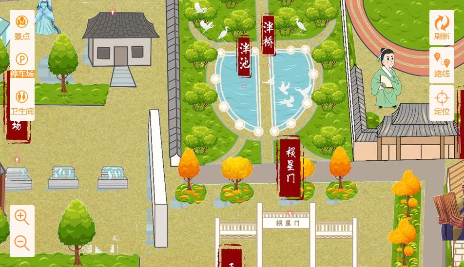 齐河手绘地图景区语音讲解导览系统：智慧景区建设的基石